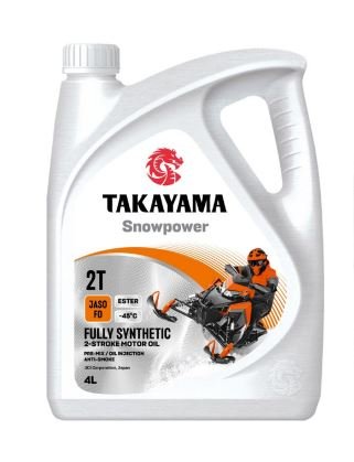 TAKAYAMA Snowpower 2T TC FD 4л синтетическое моторное масло 