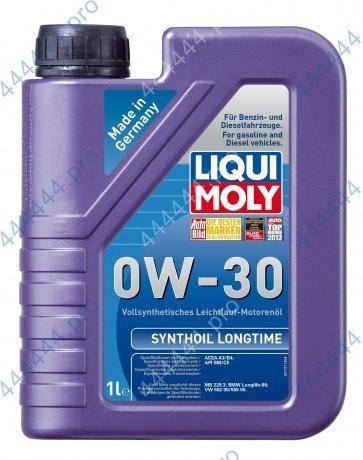 LIQUI MOLY "Synthoil Longtime" 0W30 1L синтетическое моторное масло 1171/8976