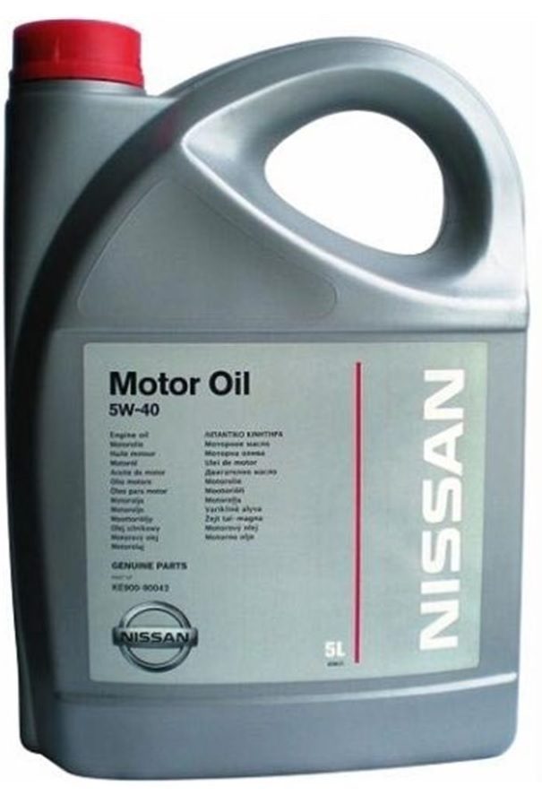 NISSAN MOTOR OIL 5W40  5л синтетическое моторное масло KE900-90042R