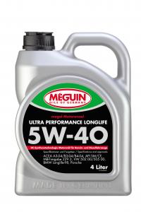 MEGUIN ULTRA PERFORMANCE LONGLIFE 5W40 4л синтетическое моторное масло