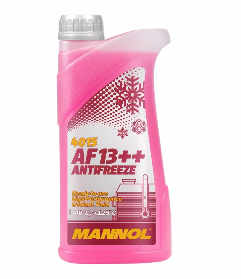 Антифриз MANNOL Antifreeze AF13++ (-40 °C) 4015 1л красный готовый