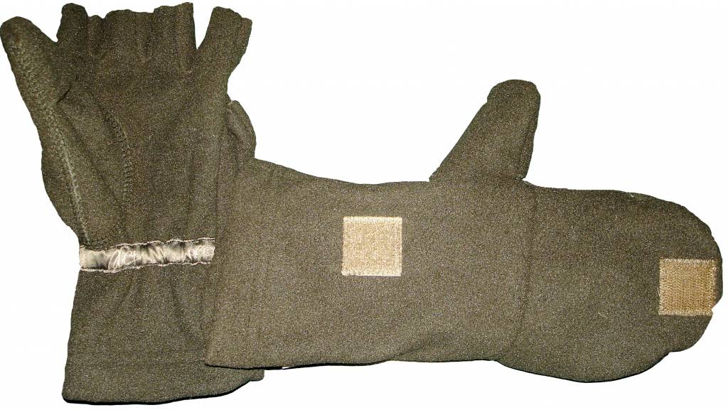 Варежки-перчатки (хаки) (24 (L))