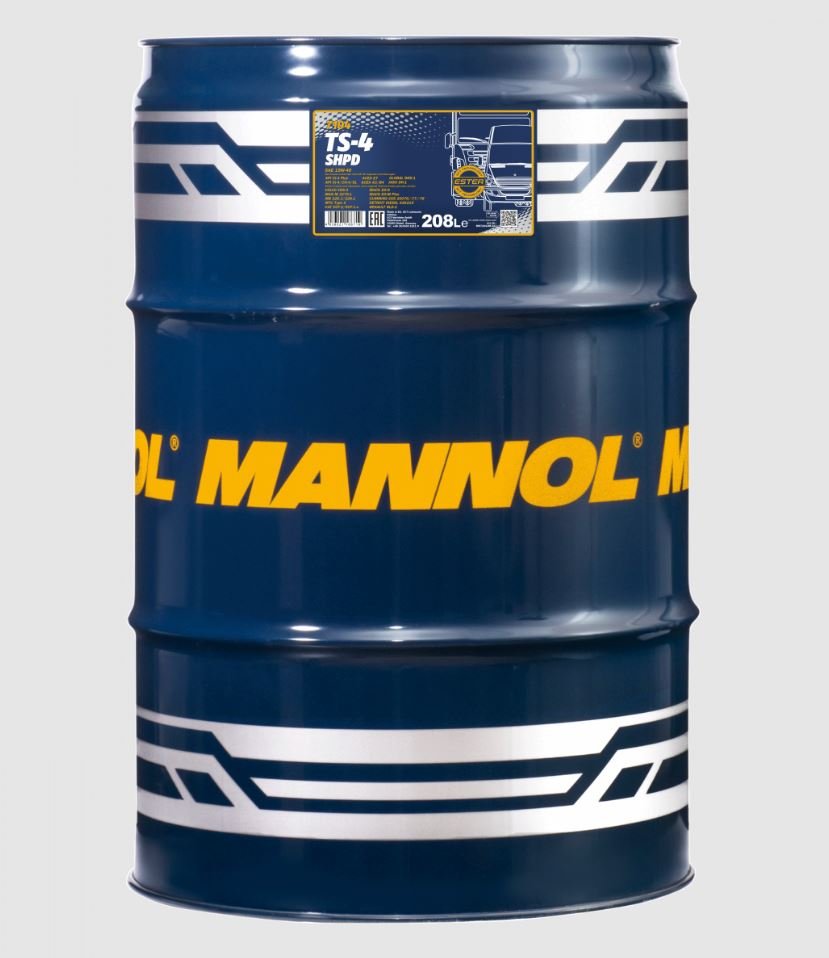 MANNOL TS-4 SHPD 15W40 7104 208л моторное масло бочка