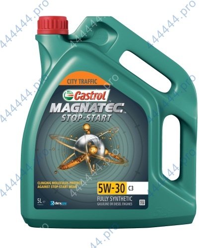 CASTROL MAGNATEC 5w30 Stop-Start C3 5L синтетическое моторное масло