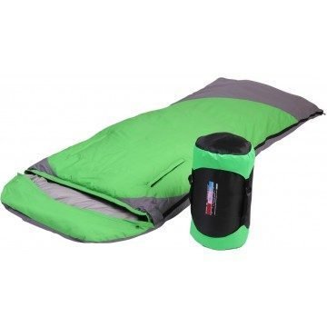 Спальный мешок пуховый (190+30)х80см (t-25C) зеленый PR