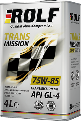 ROLF Transmission 75W85 GL-4  4л масло трансмиссионное