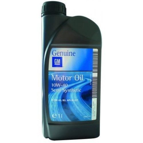 GM 10w40  1л полусинтетическое моторное масло