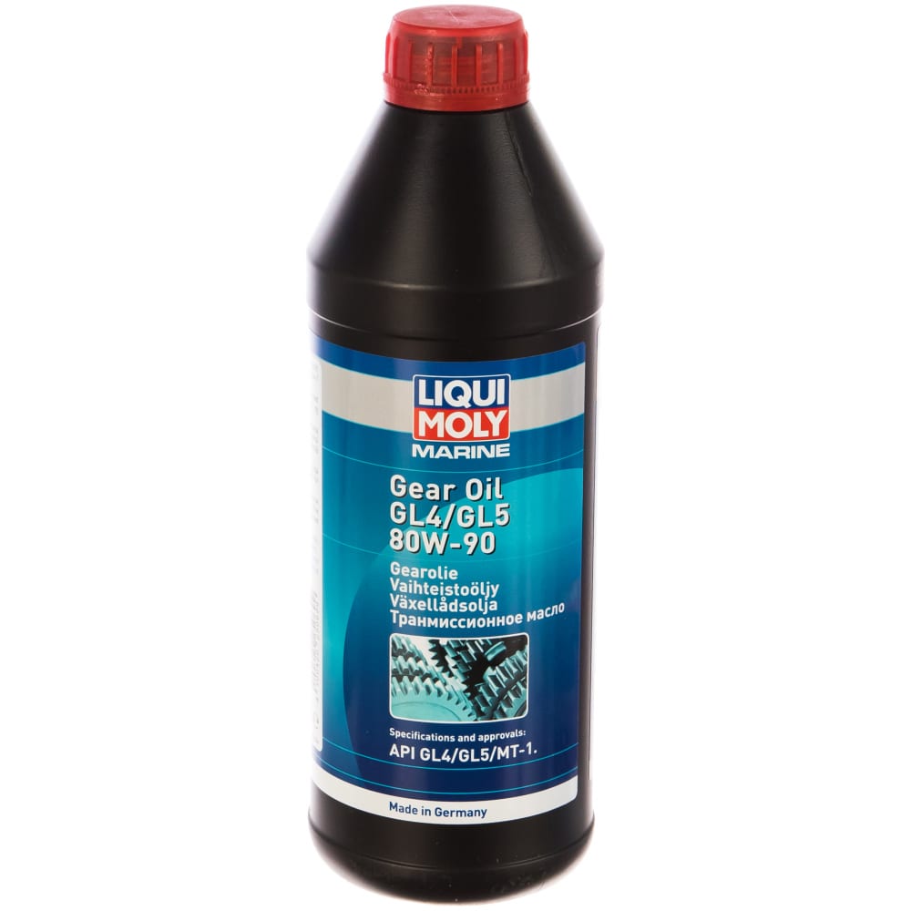 LIQUI MOLY Marine Gear Oil 80w90 GL4/5 трансмиссионное масло для лодочных моторов 1л 25069 /мотоотд./