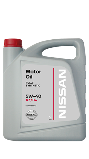 NISSAN MOTOR OIL 5W40  5л синтетическое моторное масло KE900-90042R