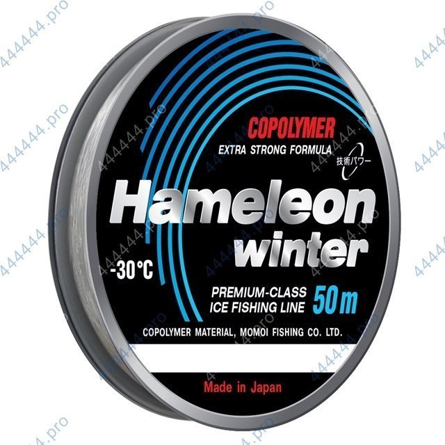 Леска Hameleon Winter  прозрачный 0, 19 мм,  4.0 кг, 30 м (шт.)