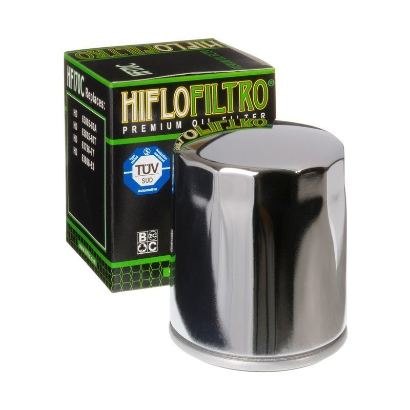 Фильтр масляный Hi-Flo HF170C хром