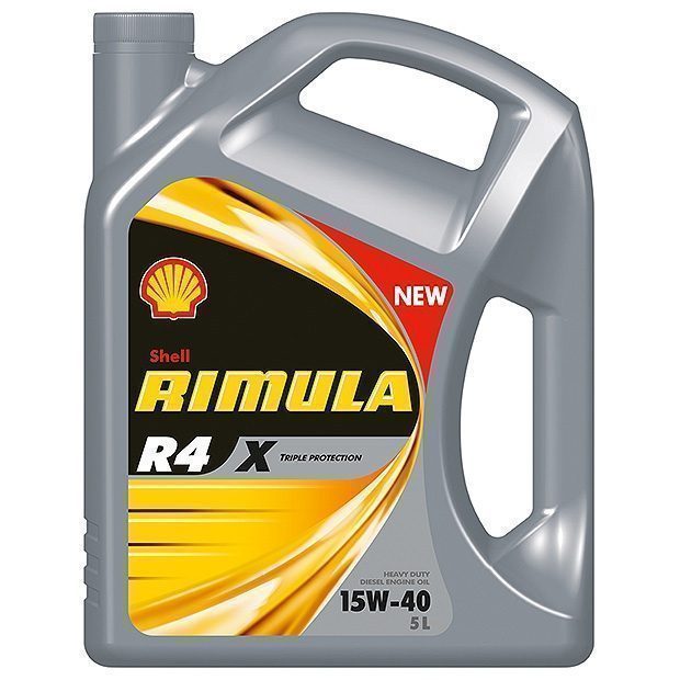 SHELL RIMULA R4 X 15w40 4L минеральное моторное масло
