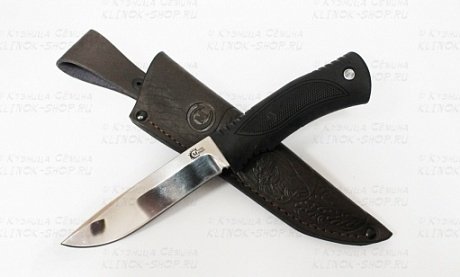 Нож туристический "Ястреб", сталь, 65х13, эластрон