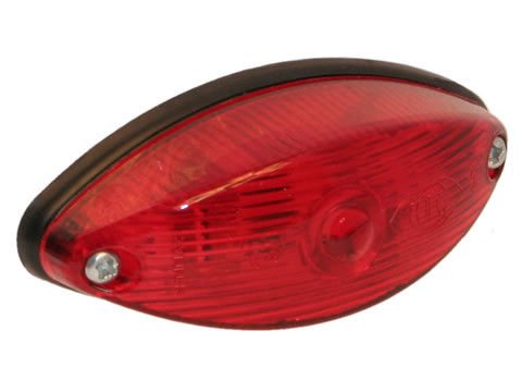 Фонарь контурный задний ГФ2 красный (светодиод) 12/24В K-LED