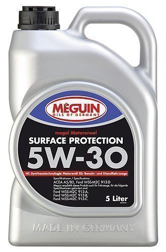 MEGUIN SURFACE PROTECTION 5W30 A5/B5 5л синтетическое моторное масло