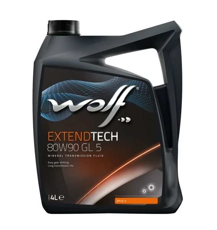 WOLF EXTENDTECH 80W90 GL-5 4л трансмиссионное масло