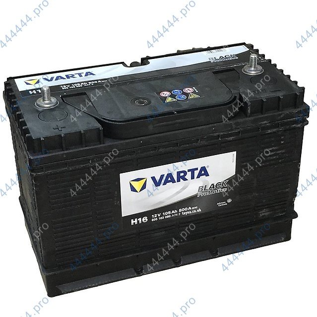 105 /605103* VARTA Promotive Black  Аккумулятор зал/зар