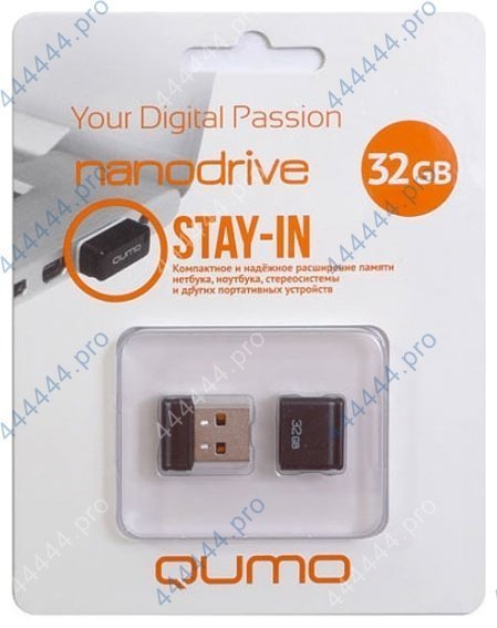 Накопитель QUMO Nanodrive,  32Gb USB2.0
