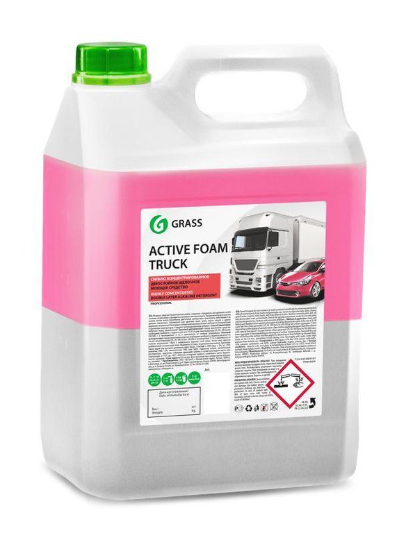 Автошампунь для бесконтактной мойки GRASS Active Foam Truck (6кг) 113191