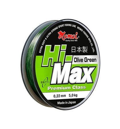Леска Hi-Max Olive Green 1,0 мм, 70,0 кг,100 м моток оливковая (шт.)