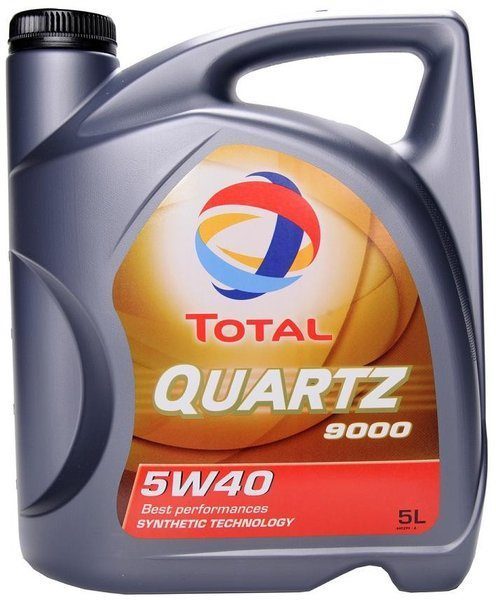 TOTAL Quartz 9000 Energy 5w40 API SN/CF 5L синтетическое моторное масло
