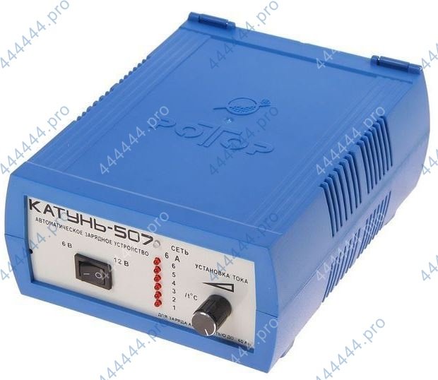 зарядное устройство катунь-507 (0-6а) 6-12в (светодиодный индикатор)