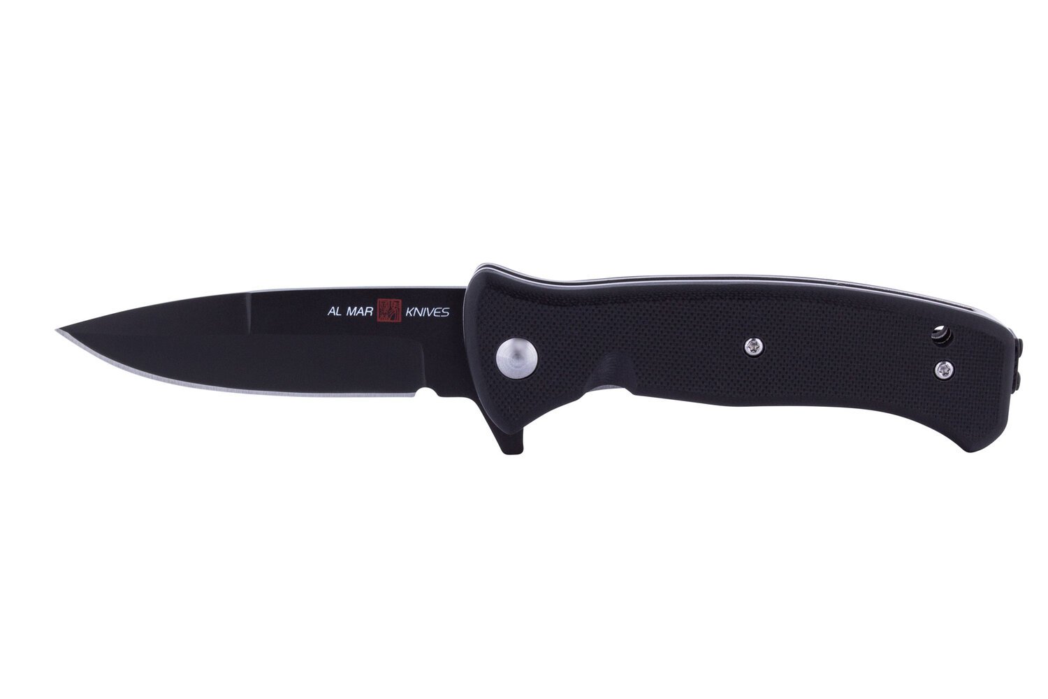 Нож складной AL MAR SERE Night 2020 G,  3, 6" Combo,  black