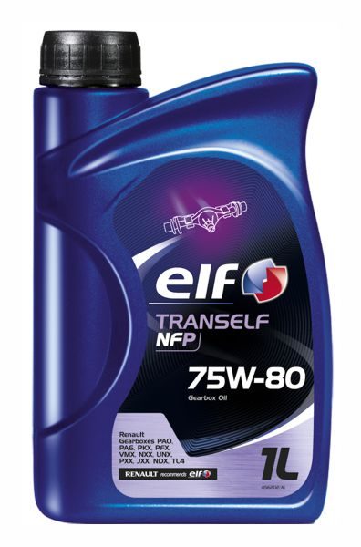 ELF TRANSELF NFP 75W80 GL-4+  1L полусинтетическое трансмиссионное масло