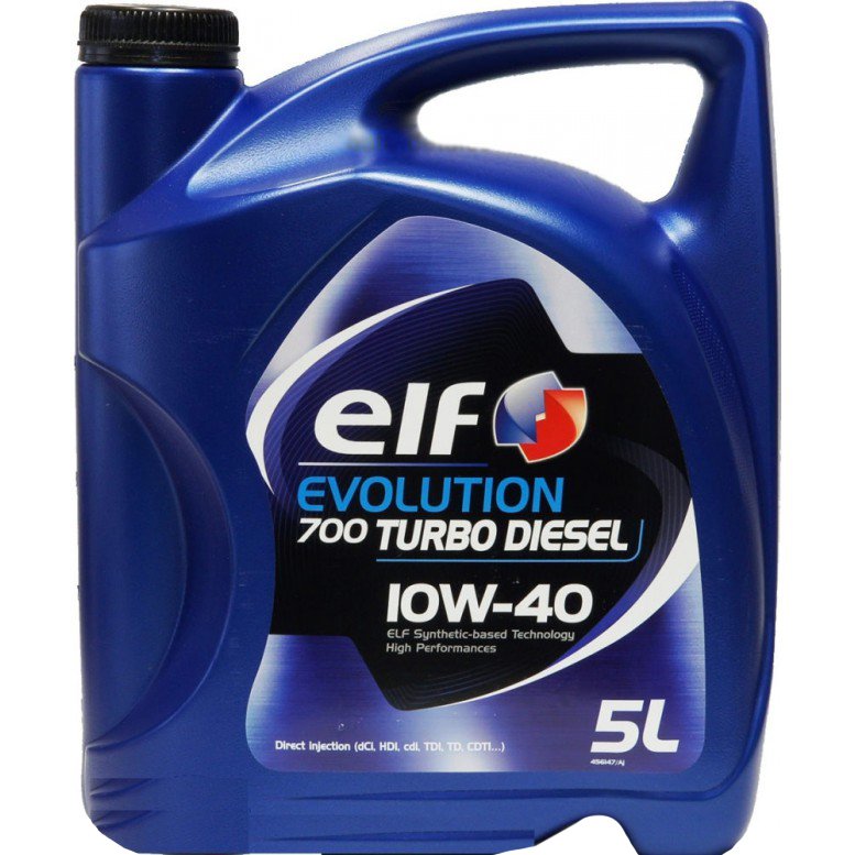 ELF EVOLUTION 700 TURBO DIESEL 10W40 4L полусинтетическое моторное масло