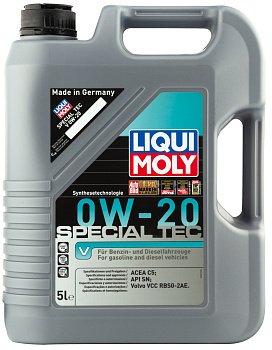 LIQUI MOLY "Special Tec V" 0W20 5L синтетическое моторное масло 20632