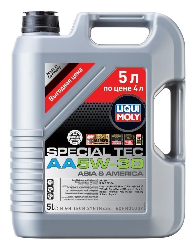 LIQUI MOLY "Special Tec AA" 5W30 5L синтетическое моторное масло 39043/7530