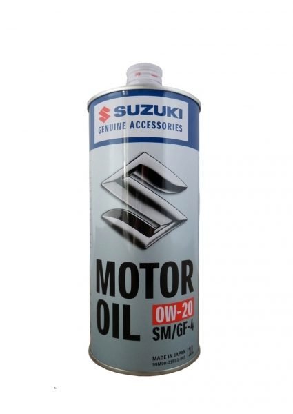SUZUKI MOTOR OIL 0W20 1л синтетическое моторное масло