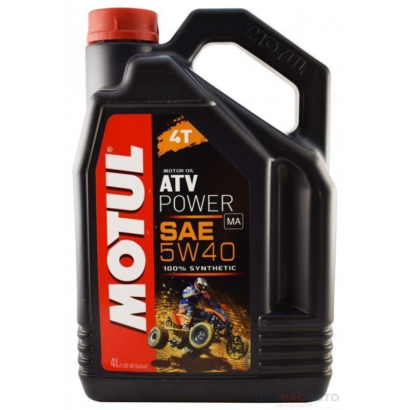 MOTUL ATV Power 4T 5W40 4L 105898 моторное масло /Мотоотдел/