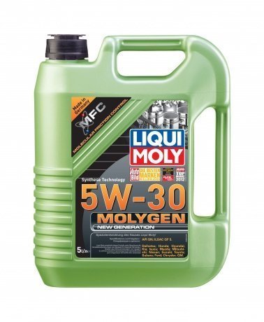 LIQUI MOLY "Molygen New Generation" 5W30 5L синтетическое моторное масло 9043/39029
