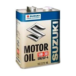 SUZUKI MOTOR OIL 5W30 4л синтетическое моторное масло