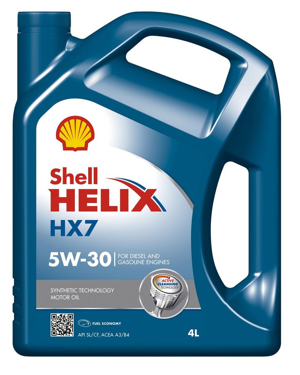 SHELL HELIX HX7 5w30 4L полусинтетическое моторное масло