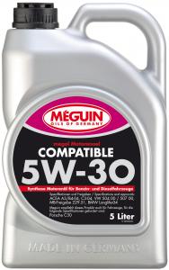 MEGUIN COMPATIBLE 5W30 5л синтетическое моторное масло