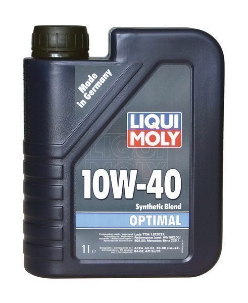 LIQUI MOLY "Optimal" 10W40 1L полусинтетическое моторное масло 3929