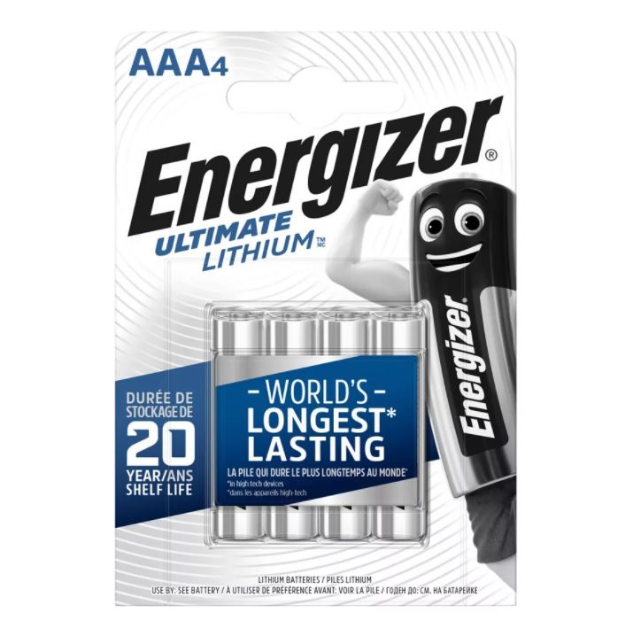 Батарейка FR3 (AAA) Energizer Ultimate Lithium (2шт.) (80962)