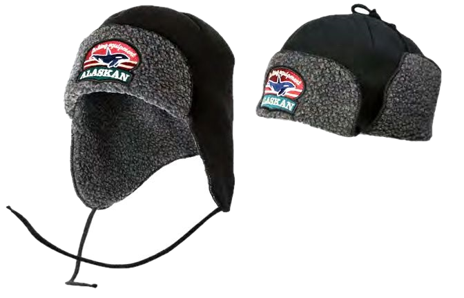 шапка флисовая alaskan черная (r90001bi)