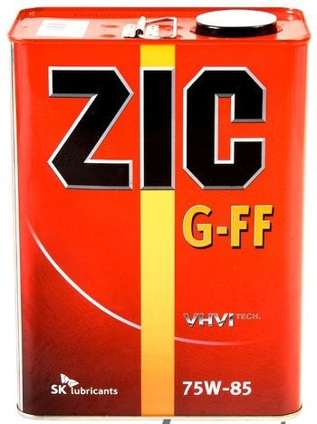ZIC 75W85 G-FF GL-4 4L синтетическое трансмиссионное масло
