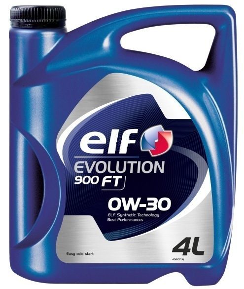 ELF EVOLUTION 900 FT 0W30 API SL/CF 4L синтетическое моторное масло