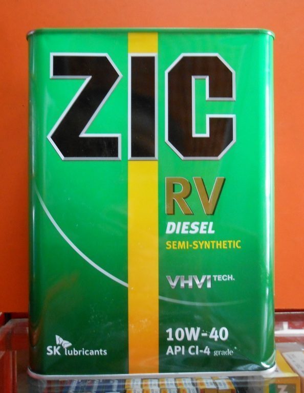 ZIC X7 DIESEL 10W40 4L синтетическое моторное масло