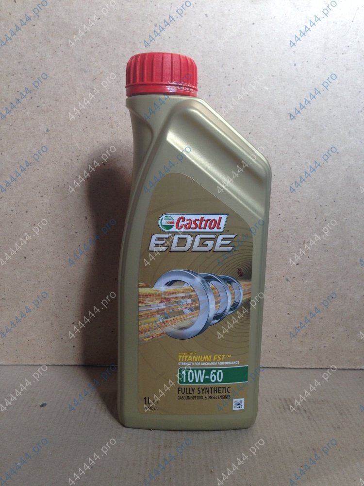 CASTROL EDGE 10w60 1L синтетическое моторное масло