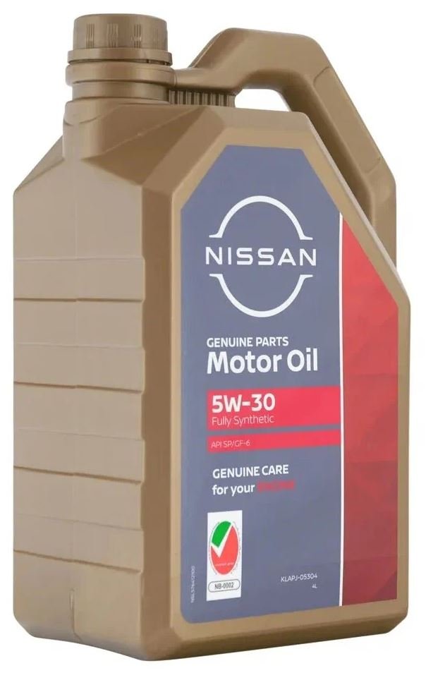 NISSAN SP 5W30 KLAPJ-05304 4л синтетическое моторное масло