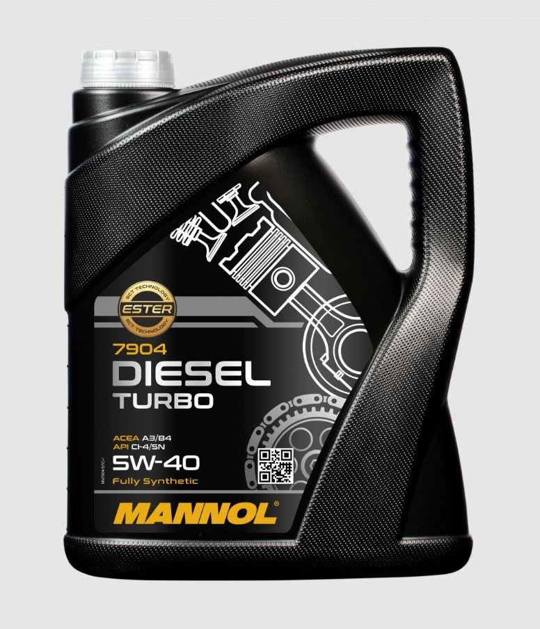 MANNOL Diesel Turbo 5W40 7904 5л синтетическое моторное масло