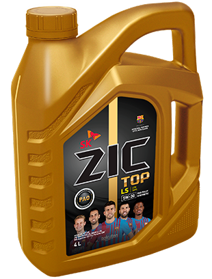 ZIC TOP LS 5W30 4л синтетическое моторное масло