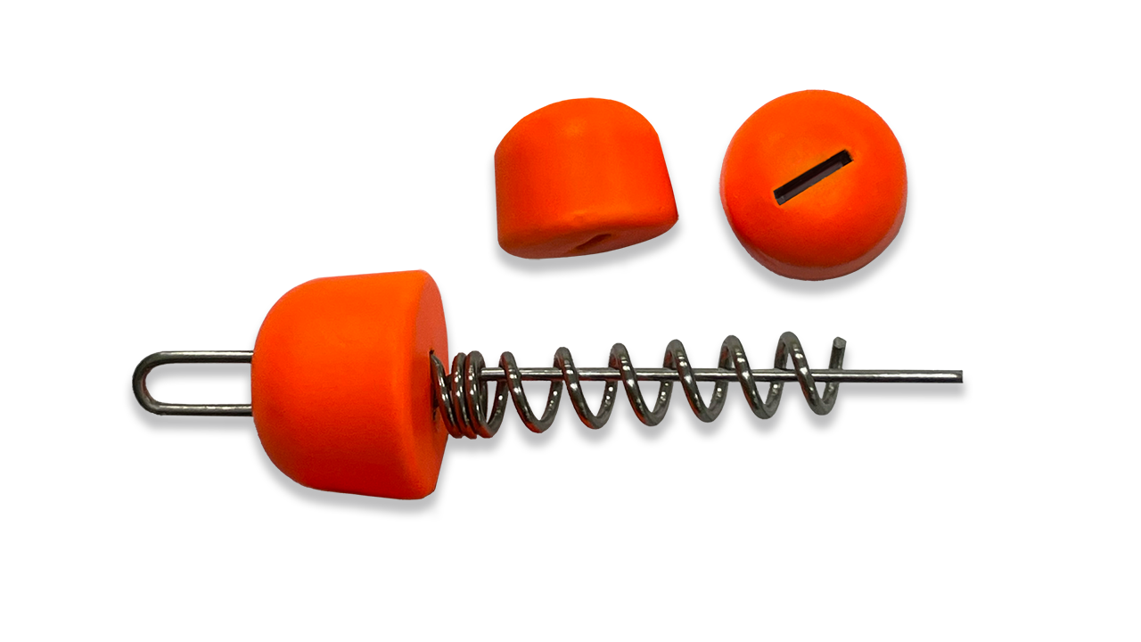 Набор грузов Strike Pro для быстрой подгрузки силикона со штопором 6-10-14гр 3шт оранжевый