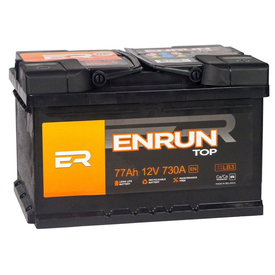 77 ENRUN TOP ЕВРО ET770 LB низкий Аккумулятор залит/заряжен