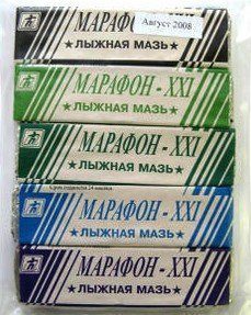 Лыжная мазь "Марафон-ХХI" 5-температур